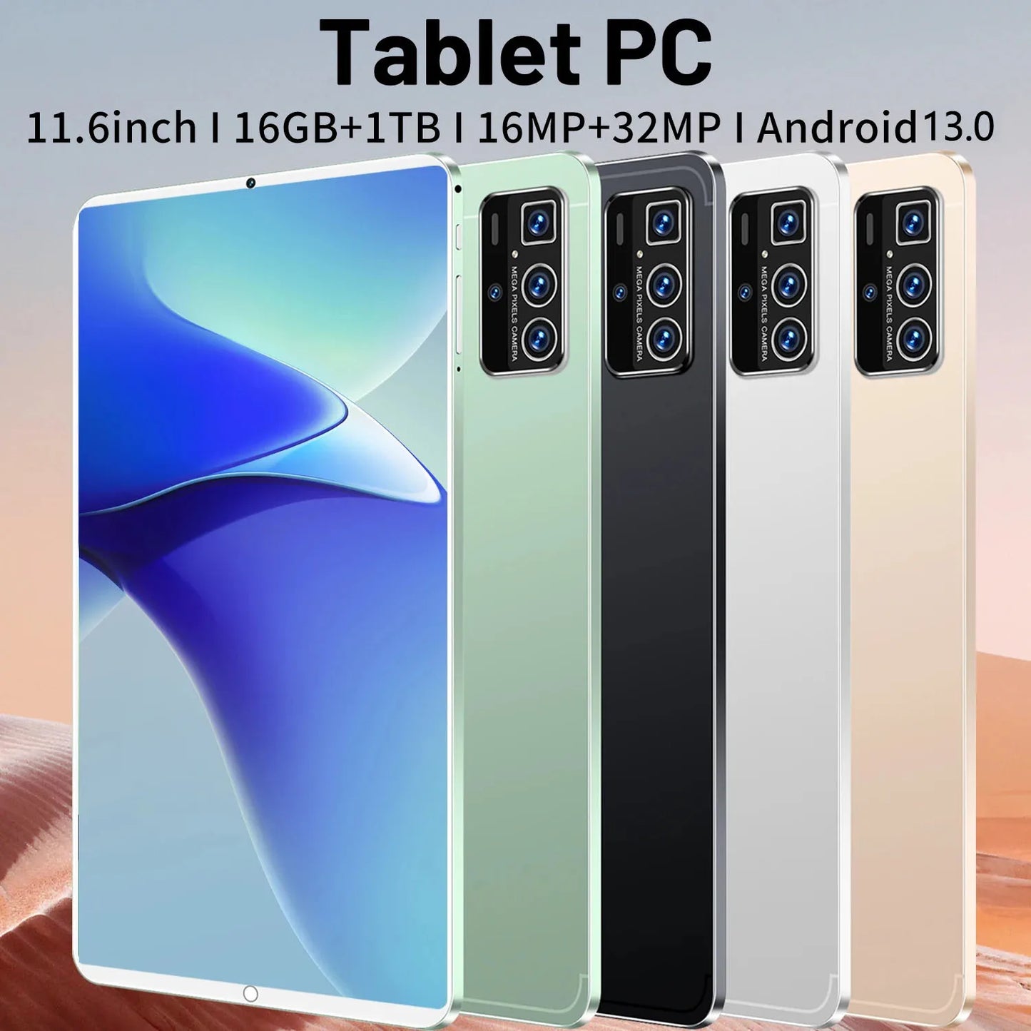 Tableta Android 13.0 16GB RAM 1