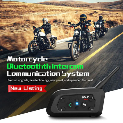 Intercomunicador EJEAS V6 PRO+/PLUS Helmet Bluetooth