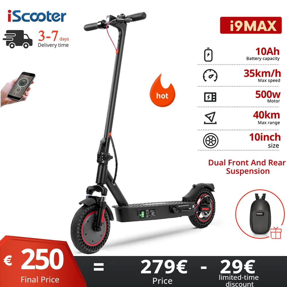 Patinete Eléctrico iScooter i9Max Electric