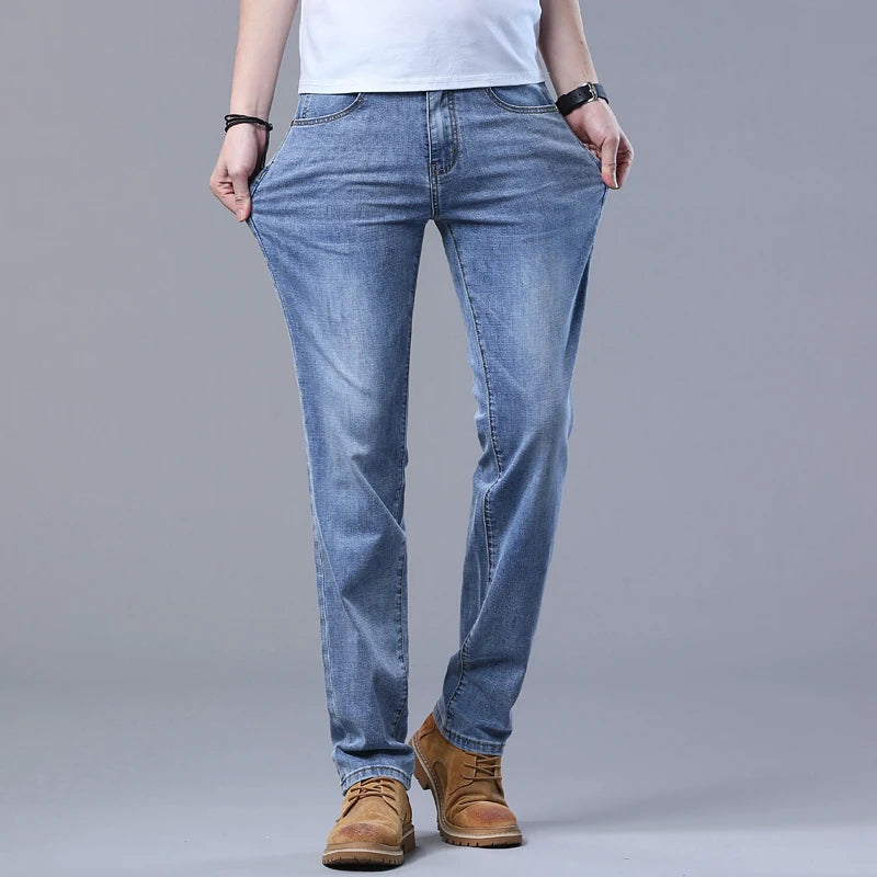 Jeans Casual Denim Hombre