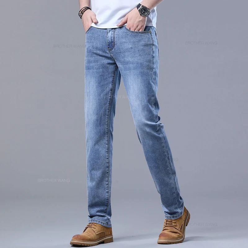 Jeans Casual Denim Hombre